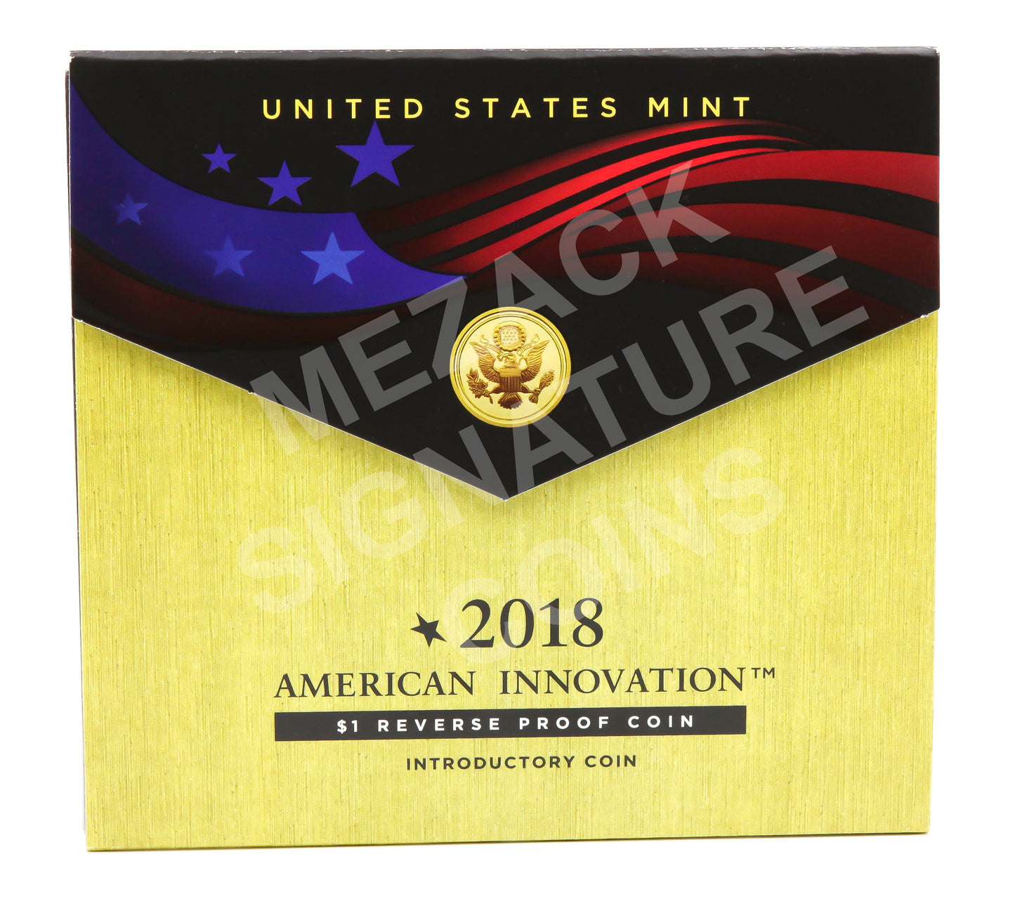 2018 American Innovation Inaugural Reverse Proof Coin in OGP