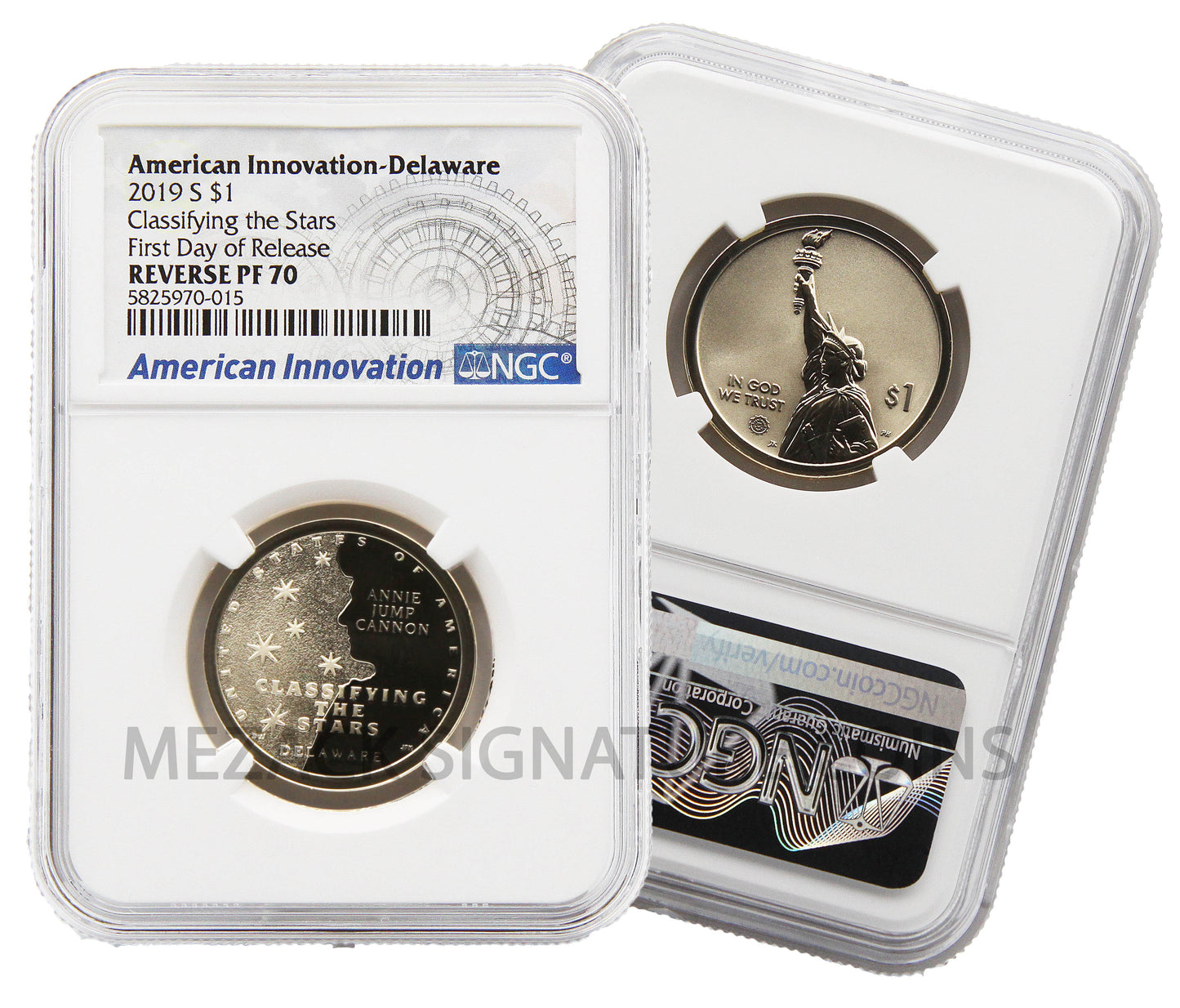 First 3 American Innovation Reverse Proof FIRST DAY OF RELEASE 3-Coin NGC 70