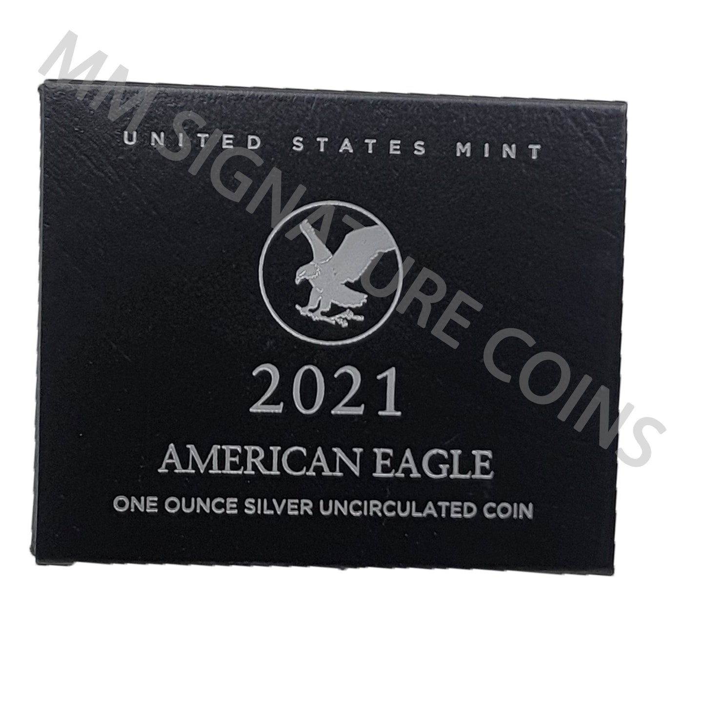 2021 Uncirculated (Burnished) Silver Eagle - Original Government Packaging